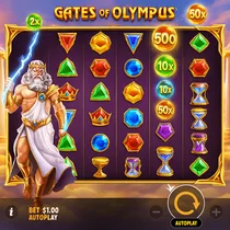 Wbetz - Gates of Olympus Slot Game - Multipliers